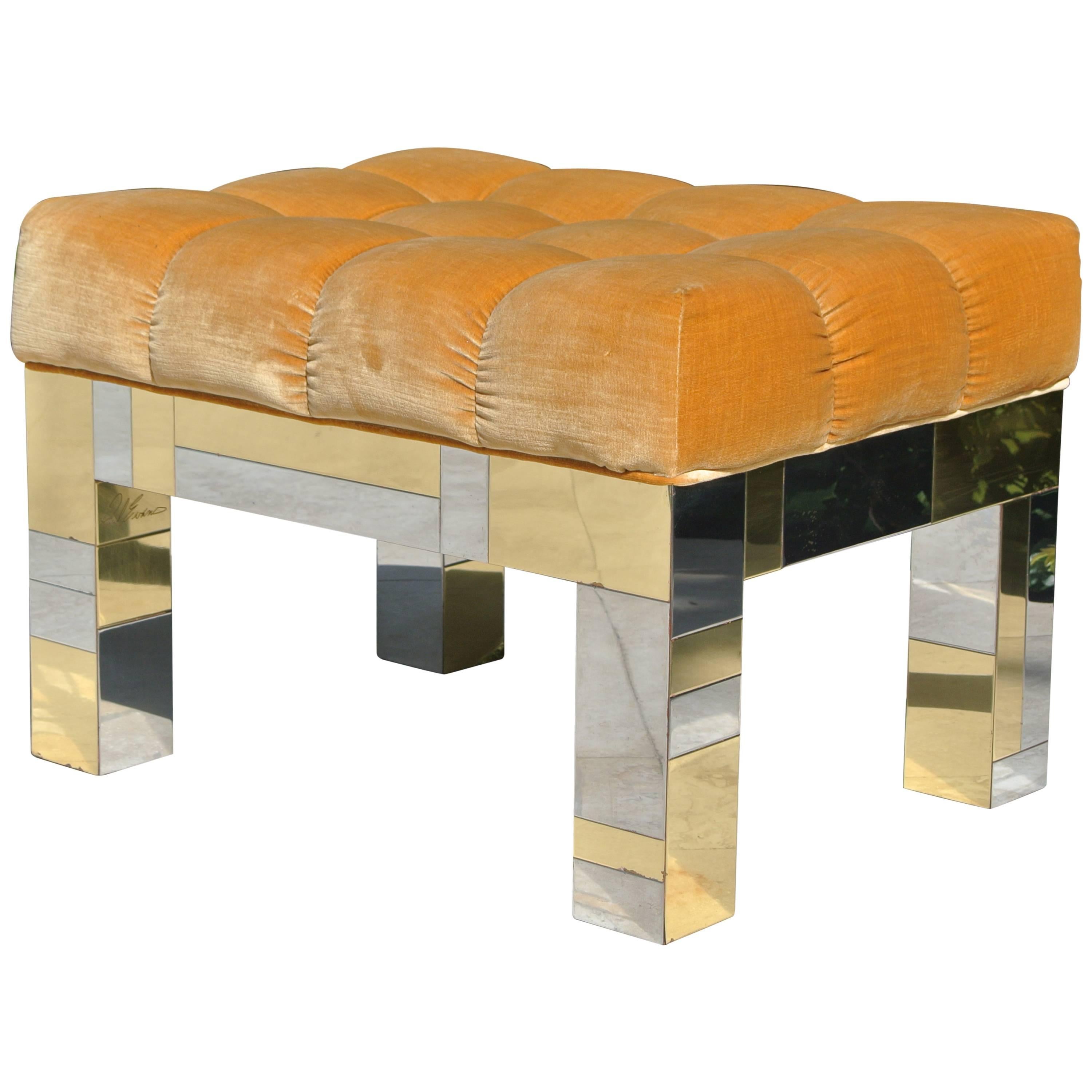Cityscape Stool by Paul Evans