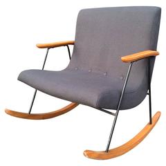 Milo Baughman "Ozzy" Rocking Chair 6