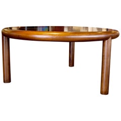 Rare Tonelli and Broggi, Italian Mid-Century Three-Legged Dining Table