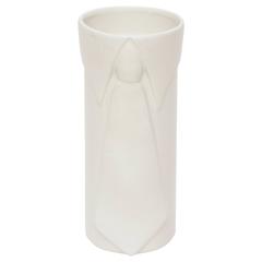 Italian Raymor Gazed Ceramic Textural Shirt Tie Vase 6