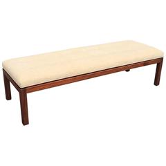 Upholstered Harvey Probber Style Bench