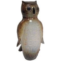 1960s Original Ceramic Owl by Canadian Artist Thomas Kakinuma