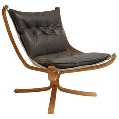 Sigurd Ressel "Falcon" Easy Chair for Vatne Mobler, Norway