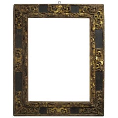 Large Spanish Colonial Carved and Gilt Frame, 18th Century