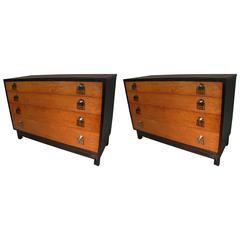 Pair of Renzo Rutili Mid-Century Modern Dressers