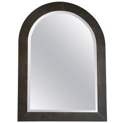 Large Lizard and Brass Mirror by Karl Springer 11