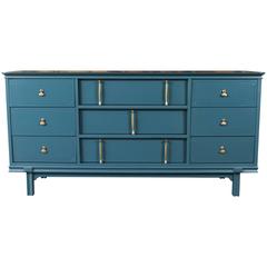 Mid-Century Hollywood Regency Refinished and Lacquered Dresser 