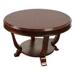 Rosewood Art Deco Center Table 5