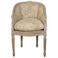 Antique Late 19th Century French Boudoir Chair