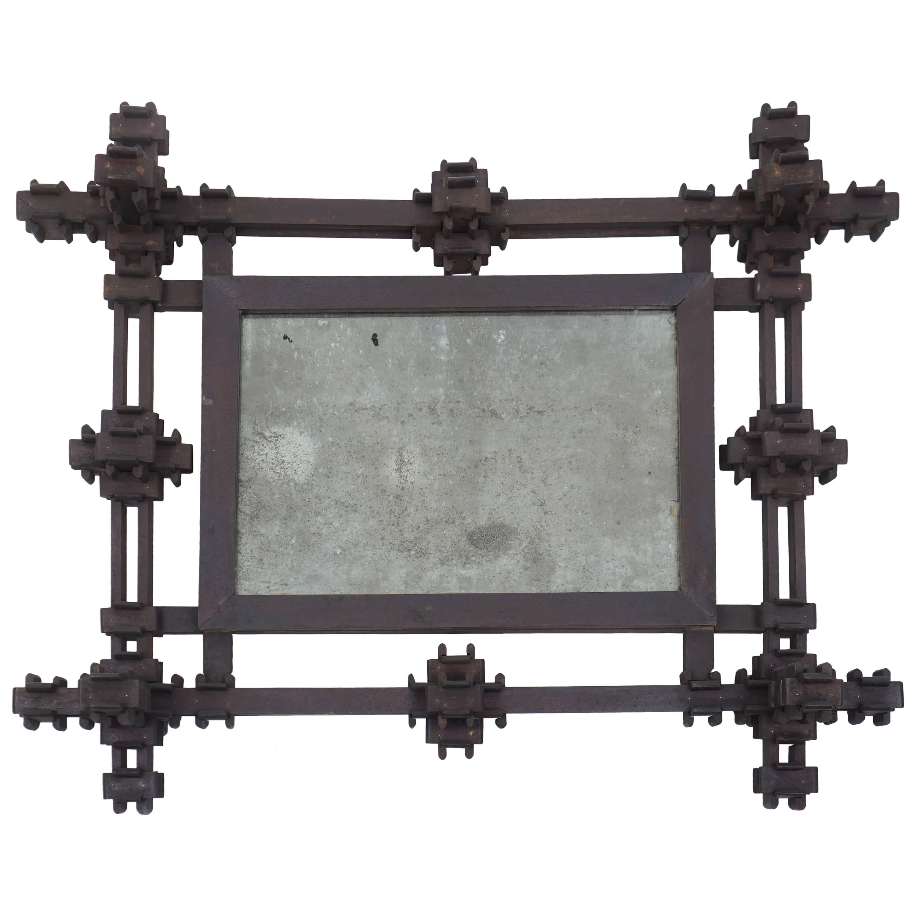 Interesting PUZZLE Frame at 1stDibs