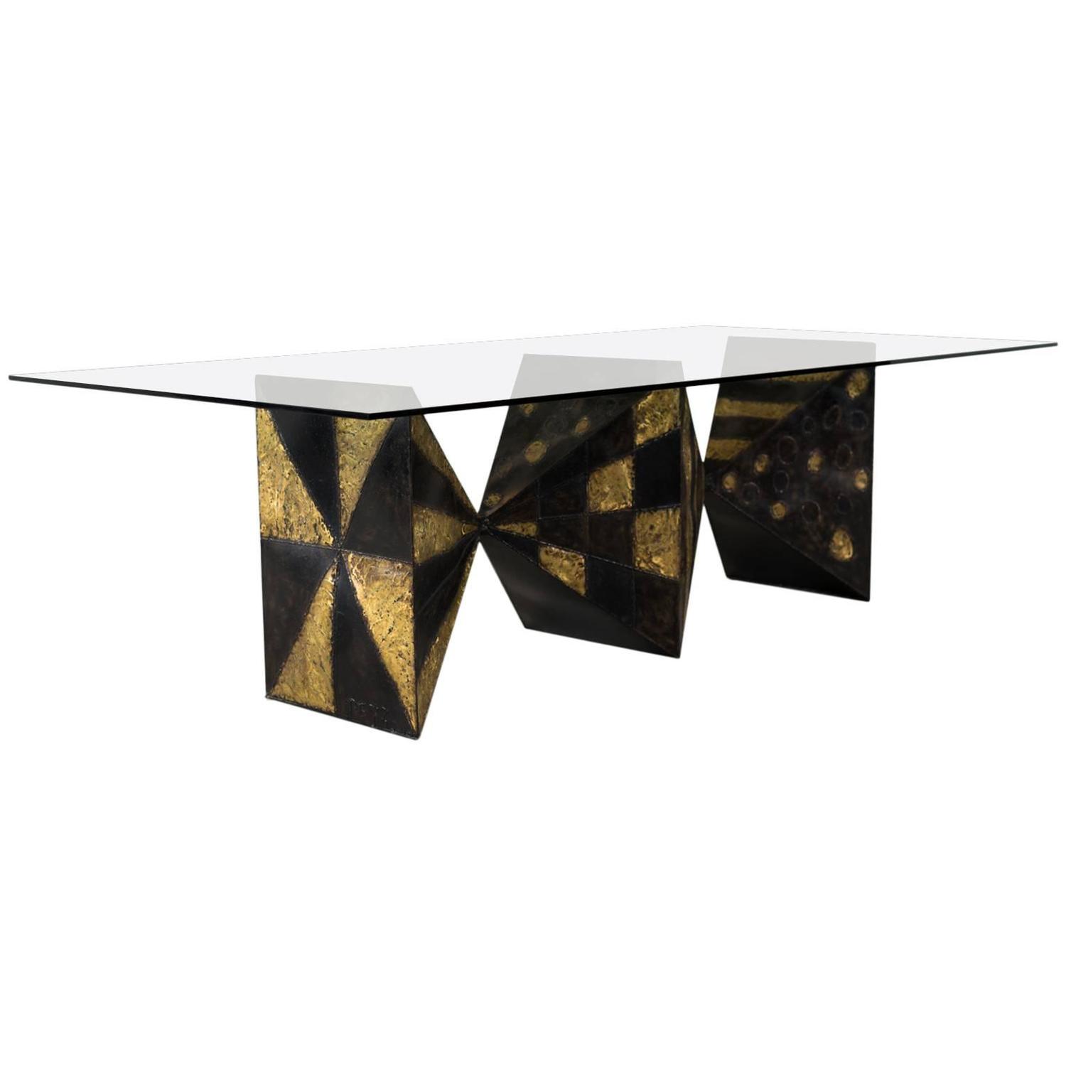 Paul Evans Dining Table Model Pe 21