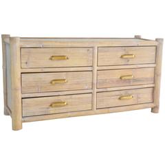 Cerused Bamboo Sideboard 3