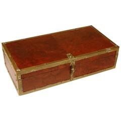 Antique 19th Century Mahogany Storage Box
