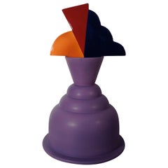 Vintage TANGANYKA Ceramic Flower Vase by Marco Zanini for Memphis Milano