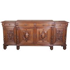 19th Century French Renaissance Revival Enfilade Buffet