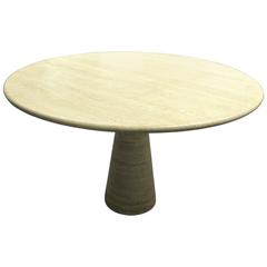 Pedestal Dining Table In the manner of Angelo Mangiarotti
