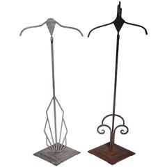 Pair of American Art Deco Department Store Display Stands