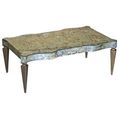 Hollywood Regency Mirrored Cocktail or Coffee Table Hollywood Regency Mirrored Cocktail or Coffee Table