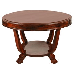 Round Rosewood Table