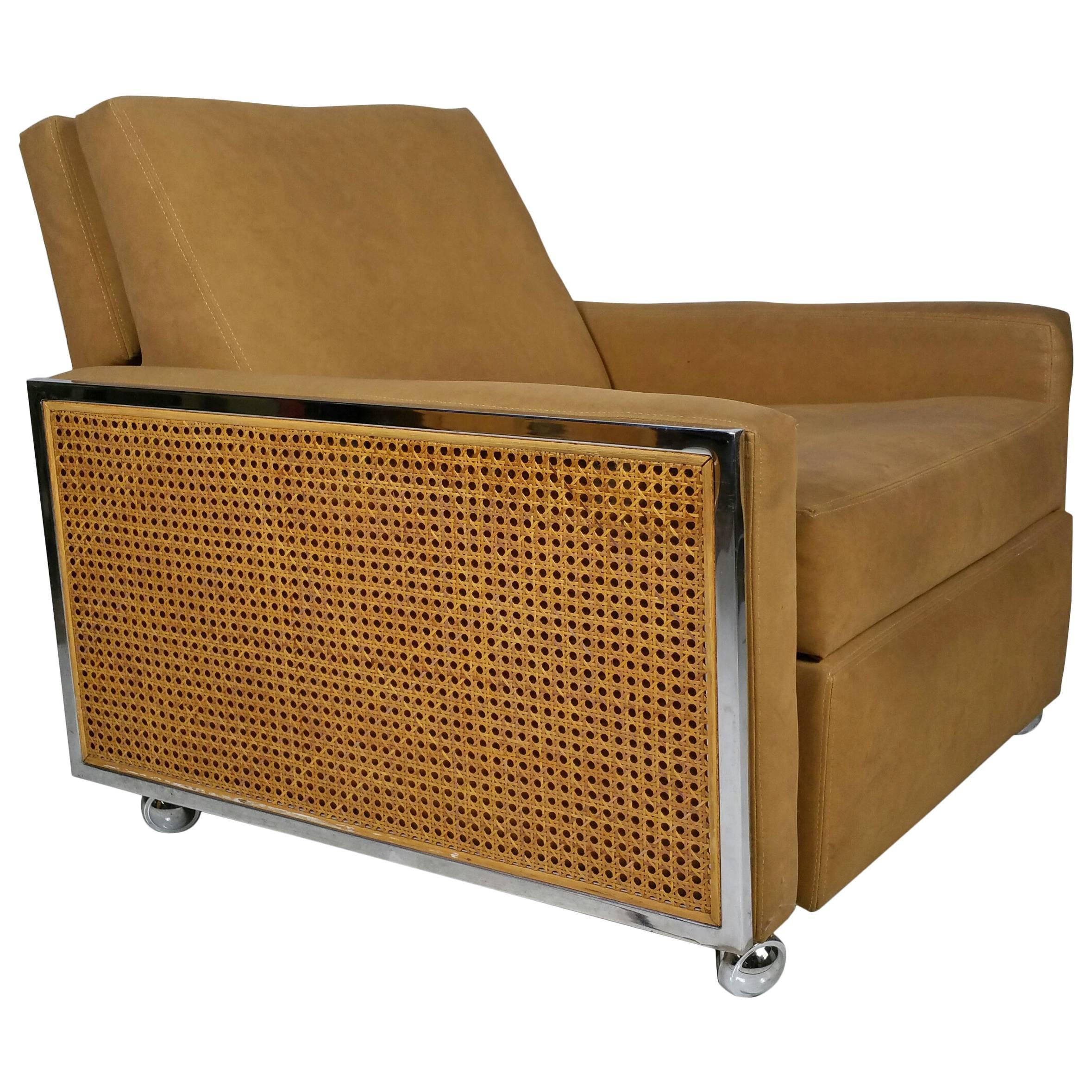 Modernist Three Position Reclining Chair by Milo Baughman