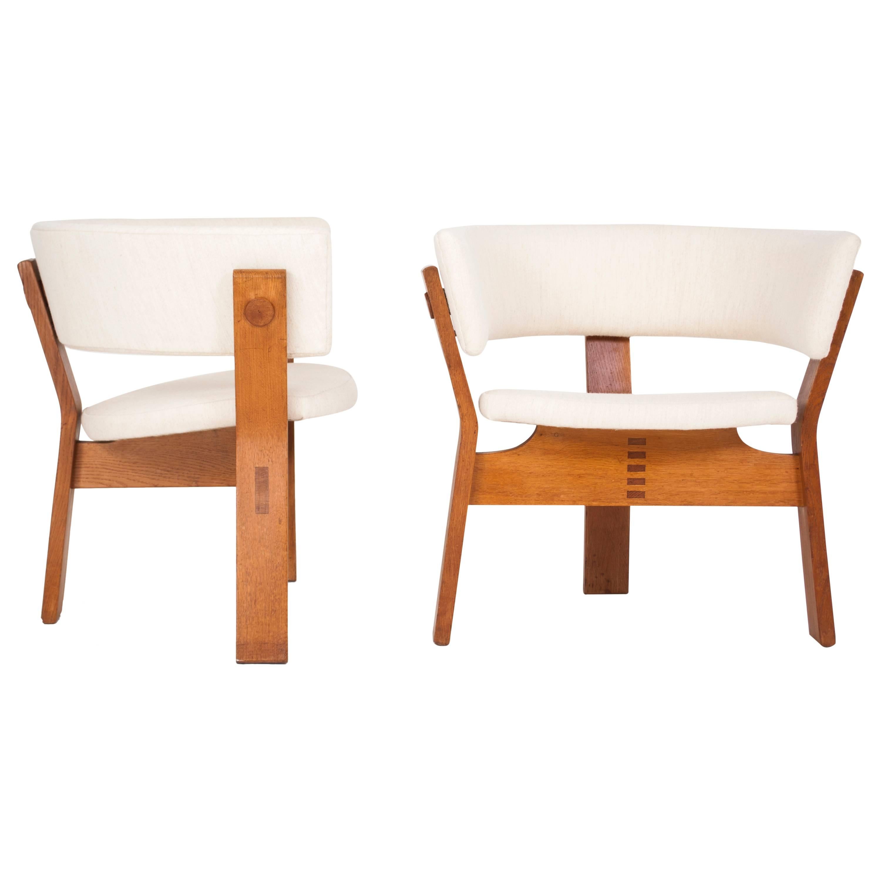 Steen Ostergaard, Pair of Lounge Chairs For Sale
