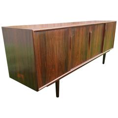 Gunni Omann Danish Sideboard in Figured Rosewood for Alex Christensen