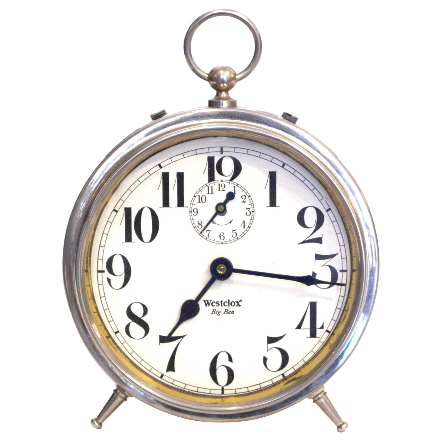 Early 20th Century Alarm Clock at 1stdibs