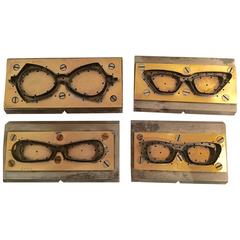 Mid-Century Industrial Eye Glass Molds