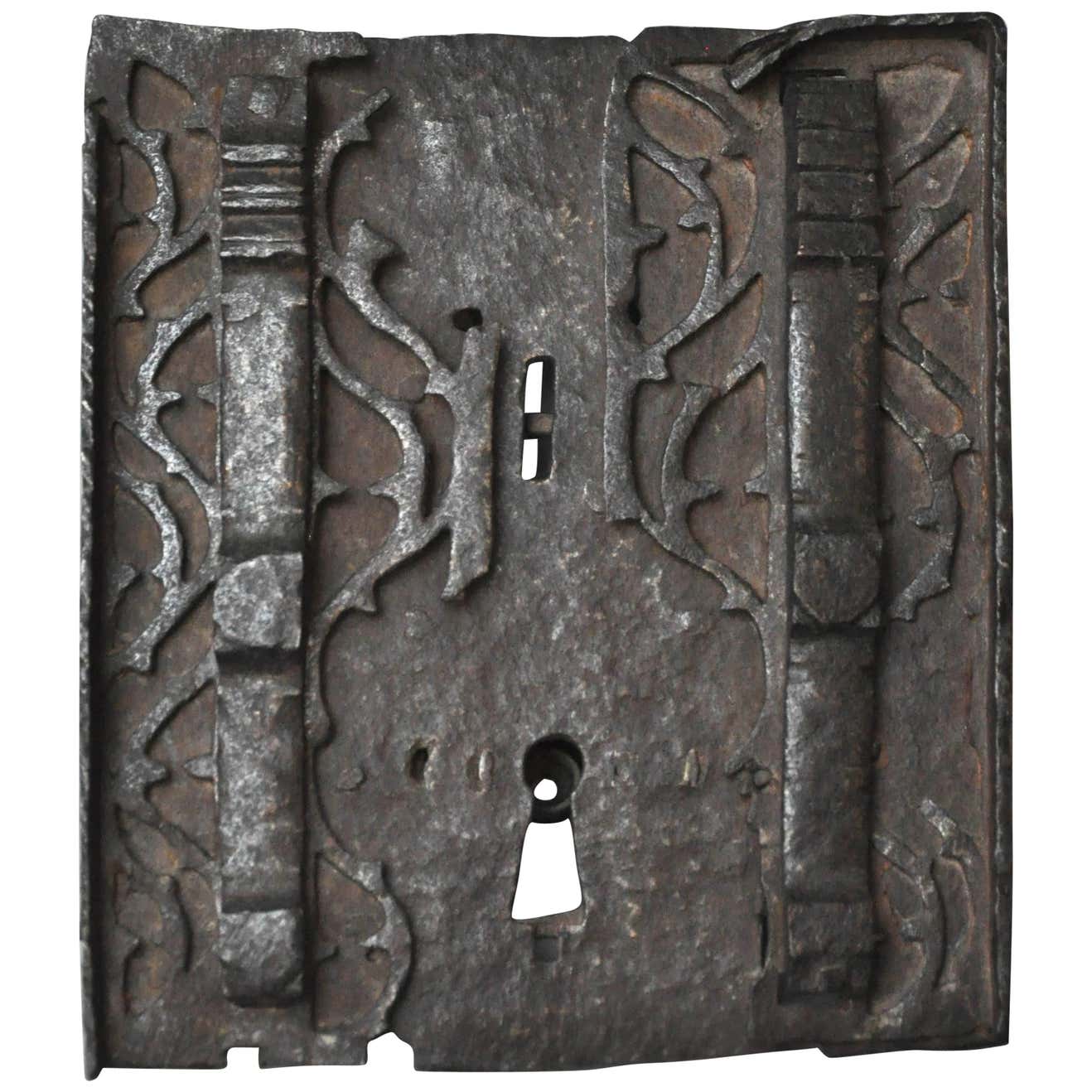 18th Century German Hand-Forged Lock For Sale at 1stDibs | 18th century ...