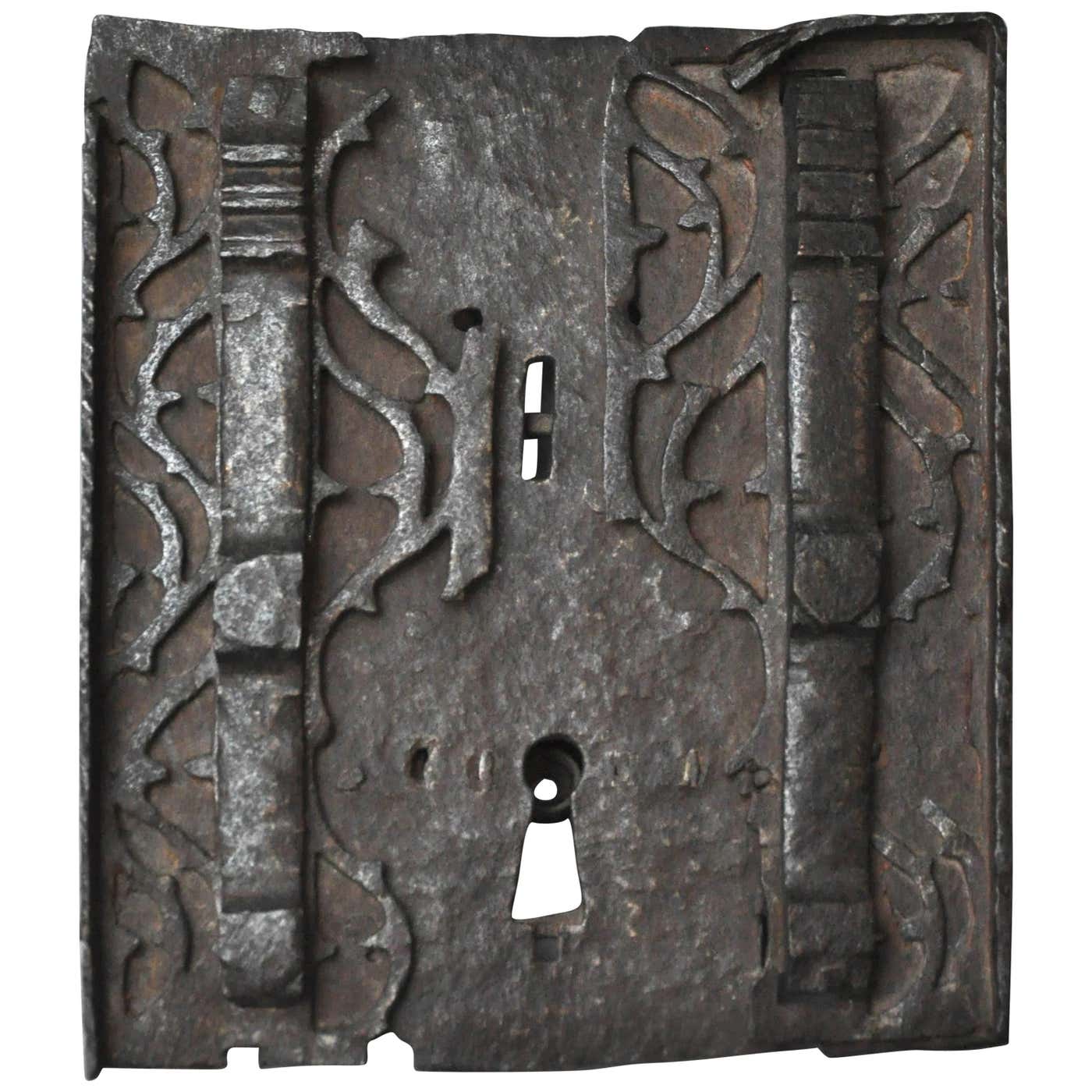 18th Century German Hand-Forged Lock For Sale at 1stDibs | 18th century ...
