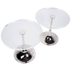 Used Pair of "Trumpet" Occasional tables by Charles Hollis Jones C.1965