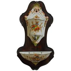 Italian Three-Piece Lavabo Wall Fountain