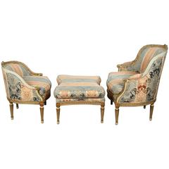 French Neoclassical Style Duchesse Brisse 8