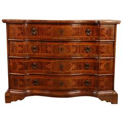 Italian Baroque Inlaid Chest of Drawers