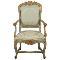 Fine Venetian Rococo Arm Chair