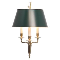 Three-Light French Bouillotte Style Ceiling Fixture