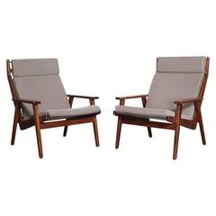 Paar Robert Parry Lounge Chairs aus Teakholz