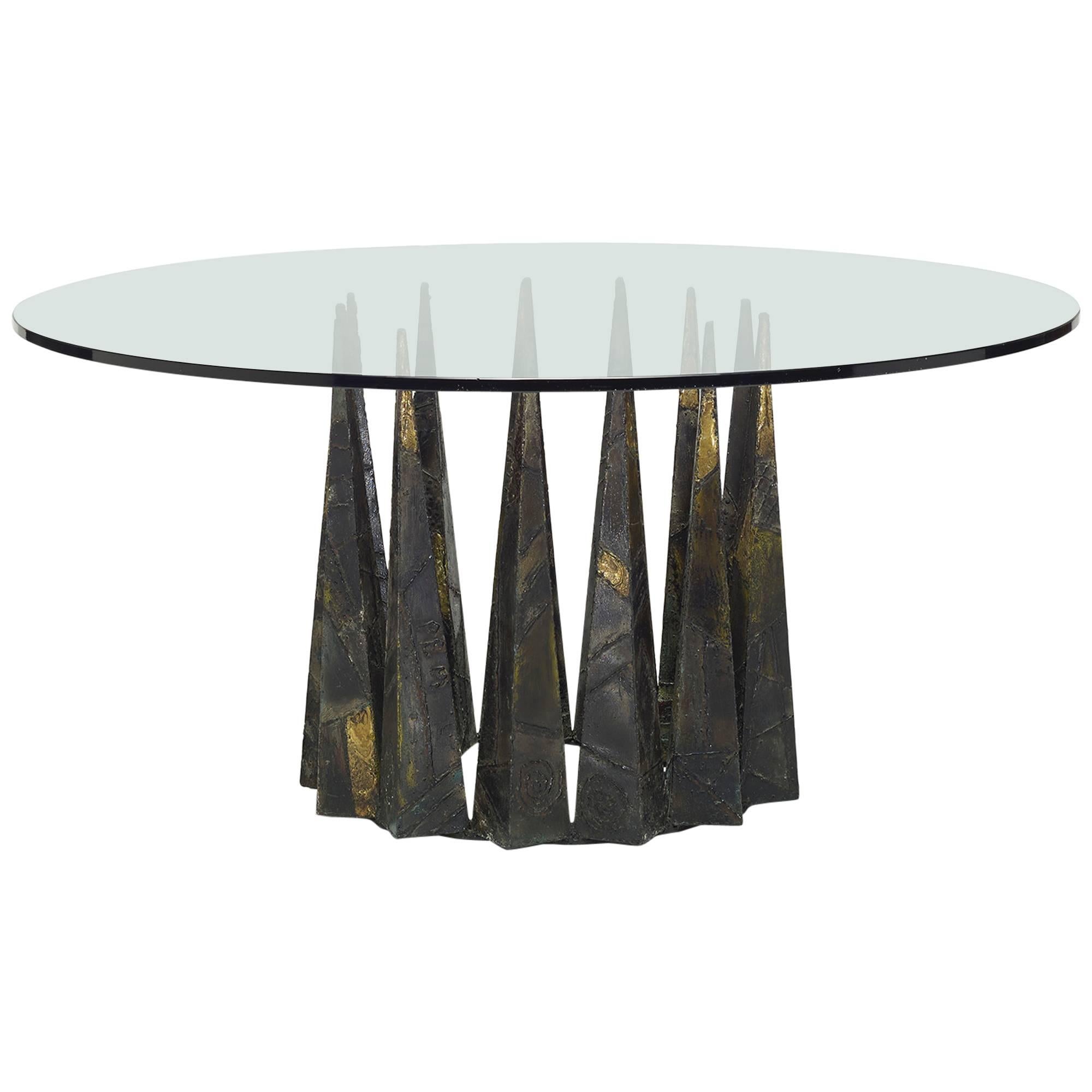 Dining Table by Paul Evans for Paul Evans Studio for Directional For Sale