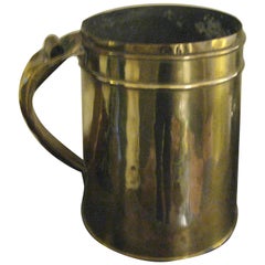 Tankard en laiton