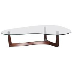 Paul Laszlo Attribution Midcentury Modern  Biomorphic Coffee Table