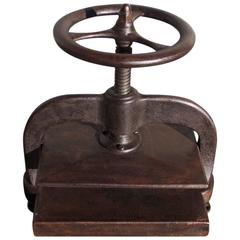American Cast Iron Book Press. Circa 1820 5