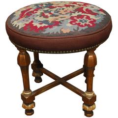 Louis XVI Style Giltwood Tabouret Stool 9