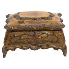 1930s Painted Italian Trinket Box 12