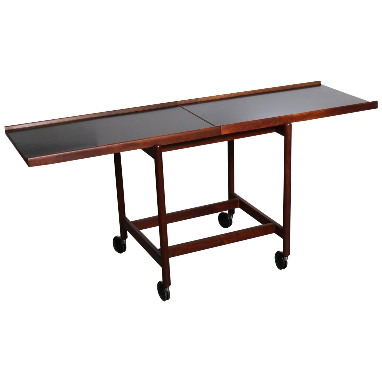 Convertible Two-Tier Bar Cart Trolley Buffet, Glenn of California