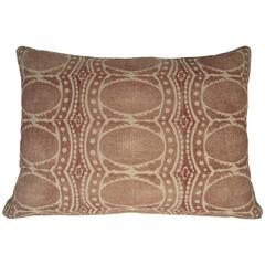 Large Drusus Tabor Hand Block Printed Sofa or Bed Pillows