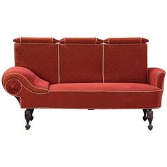 Danish Early 20th Century Recamier Style Chaise