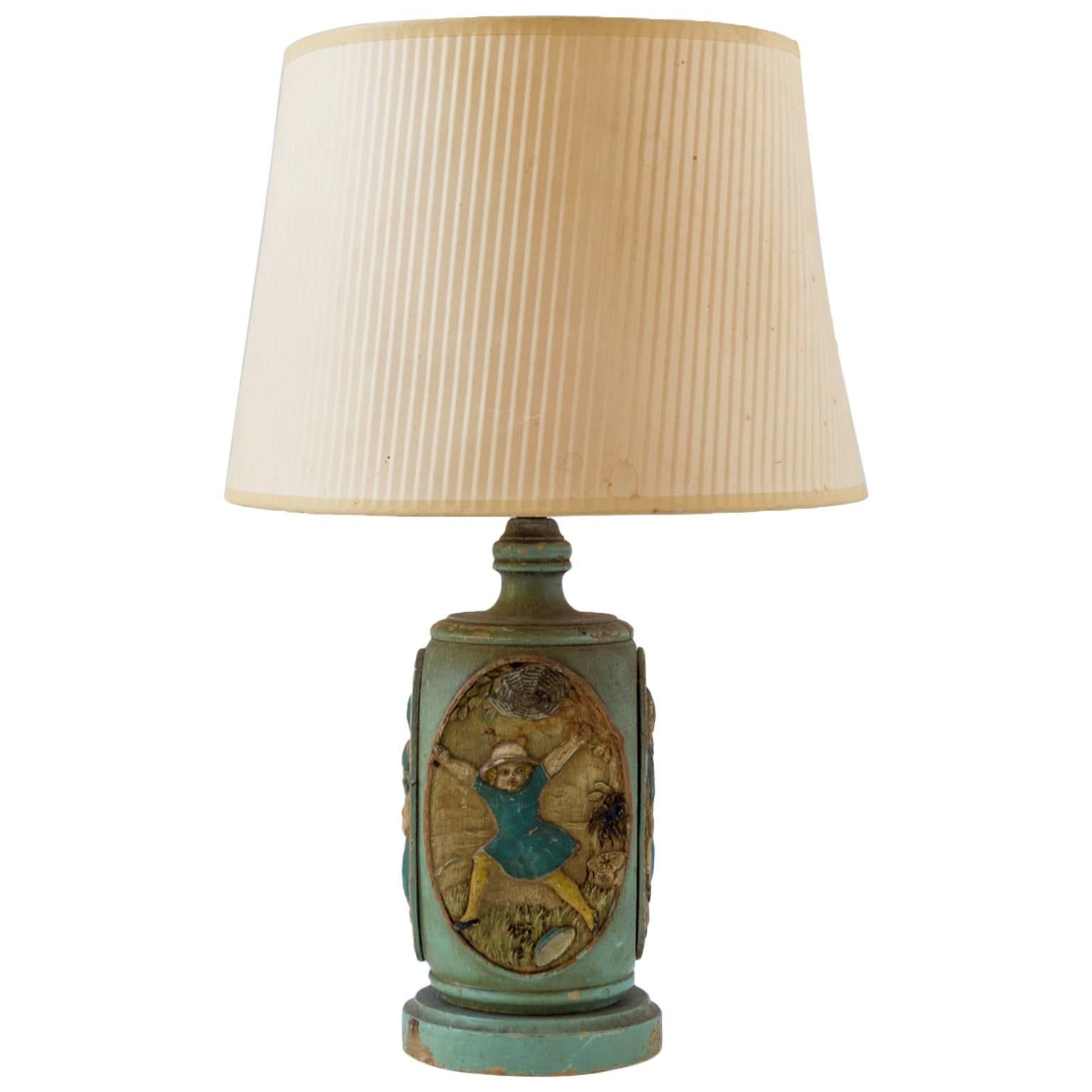 Jack and Jill and Little Miss Muffet, Table Lamp