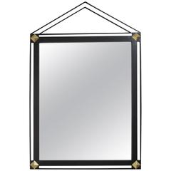Neoclassical Style Iron Mirror