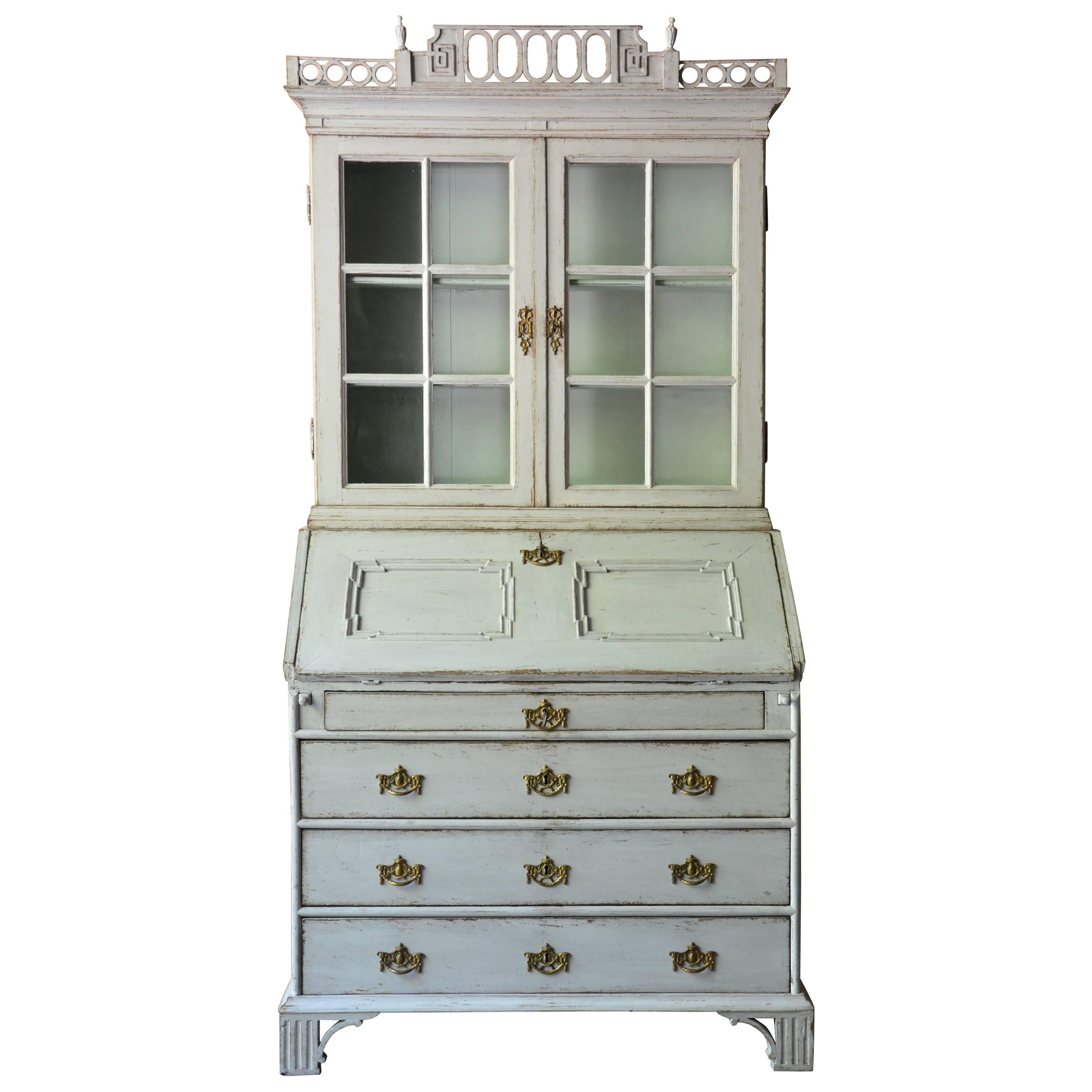 18th Century Swedish Gustavian Period Secretaire