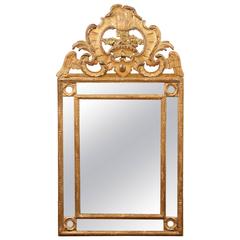Antique French Gilded Mirror